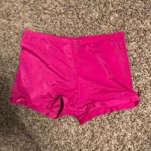 Pink Athletic Shorts/Spandex